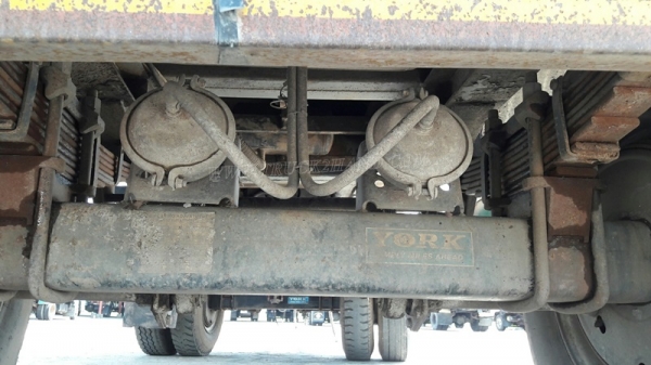 หางพ่วงดัมพ์เกษตร 2 เพลา หางประกอบจากอู่เสรีชัย