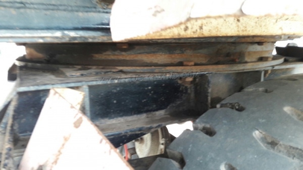 หางพ่วงดัมพ์เกษตร 2 เพลา หางประกอบจากอู่เสรีชัย