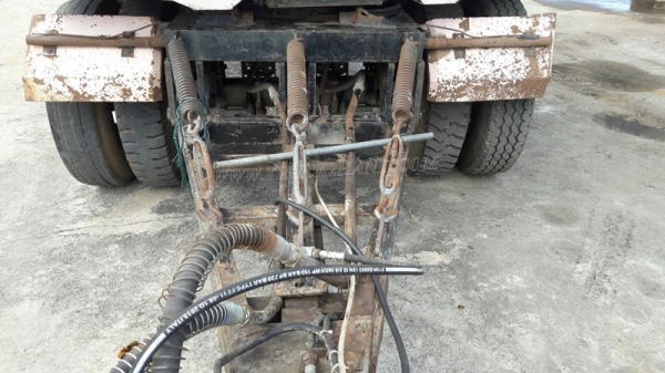 หางพ่วงดัมพ์เกษตร 2 เพลา หางประกอบจากอู่เสรีชัย