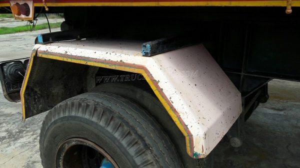 หางพ่วงดัมพ์เกษตร 2 เพลา หางประกอบจากอู่เสรีชัย