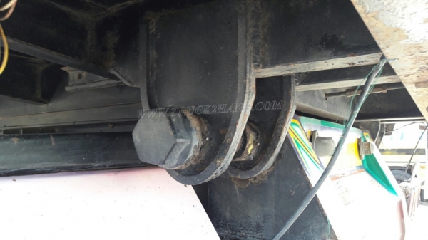 หางพ่วงดัมพ์เกษตร 2 เพลา หางประกอบจากอู่เสรีชัย