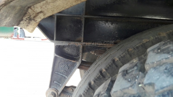 หางพ่วงดัมพ์เกษตร 2 เพลา หางประกอบจากอู่เสรีชัย