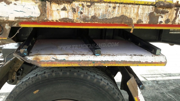 หางพ่วงดัมพ์เกษตร 2 เพลา หางประกอบจากอู่เสรีชัย