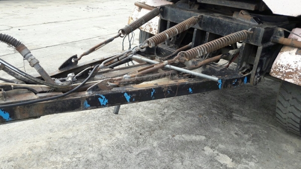 หางพ่วงดัมพ์เกษตร 2 เพลา หางประกอบจากอู่เสรีชัย