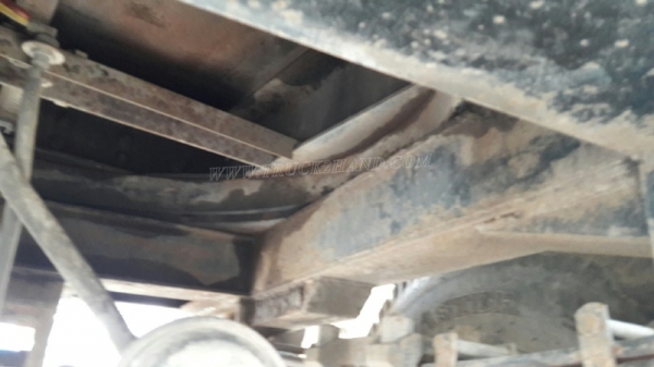 หางพ่วงดัมพ์เกษตร 2 เพลา หางประกอบจากอู่เสรีชัย