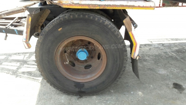 หางพ่วงดัมพ์เกษตร 2 เพลา หางประกอบจากอู่เสรีชัย