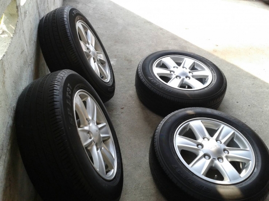 ล้ออีสุ ขอบ16นิ้ว6รู พร้อมยาง ชุดนี้ ราคา 5700 บาท ล้ออีสุ ขอบ16นิ้ว6รู พร้อมยาง ชุดนี้ ราคา 5700 บาท