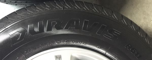 ยางป้ายแดง 215-70-15 Bridgestone Duravis ยางป้ายแดง 215-70-15 Bridgestone Duravis