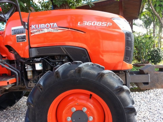 คูโบต้า L3608SP 4 WD  พร้อมผานหลังใหม่ ทำงาน 332 ชั่วโมง