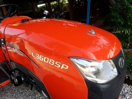 คูโบต้า L3608SP 4 WD  พร้อมผานหลังใหม่ ทำงาน 332 ชั่วโมง