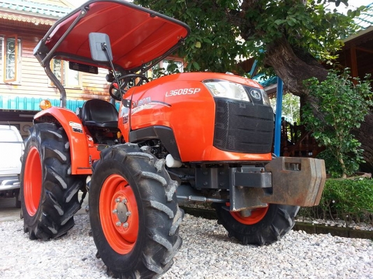 คูโบต้า L3608SP 4 WD  พร้อมผานหลังใหม่ ทำงาน 332 ชั่วโมง