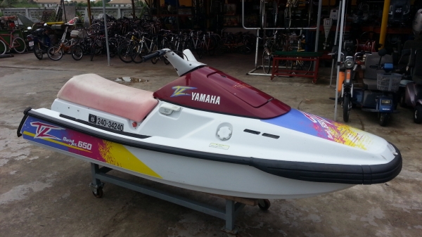 ขาย เจ็ตสกี yamaha TL 650 ปี 93 เก่าญี่ปุ่น ซักลำ เรือตรวจเช็คเรียบร้อย ราคาเบาๆ