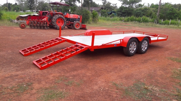 ขายพ่วงลากลากรถเกี่ยวข้าว dc60-95ของใหม่