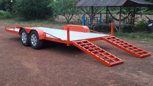 ขายพ่วงลากลากรถเกี่ยวข้าว dc60-95ของใหม่