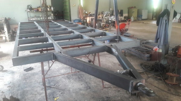 ขายพ่วงลากลากรถเกี่ยวข้าว dc60-95ของใหม่