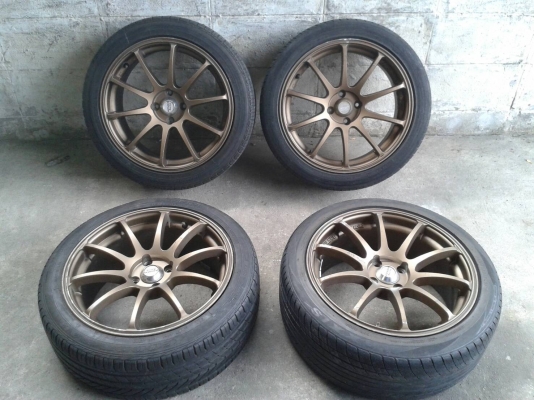 ขอบ17นิ้ว4รู100 พร้อมยาง ชุดนี้ ราคา 6700 บาท