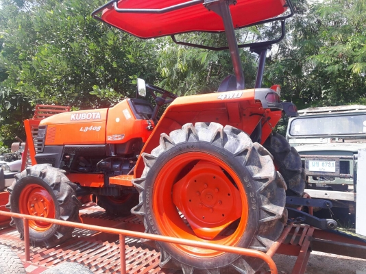 ขายถูกค่ะ รถไถคูโบต้า L3408 พร้อมผานหน้า ขายถูกค่ะ รถไถคูโบต้า L3408 พร้อมผานหน้า