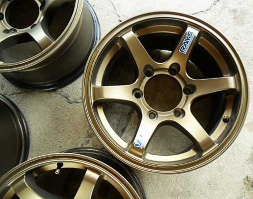 แม็กออฟโรดขอบ15 ลายTE37ก้านยก 6รู139 (4วง8,900)สียอดฮิต