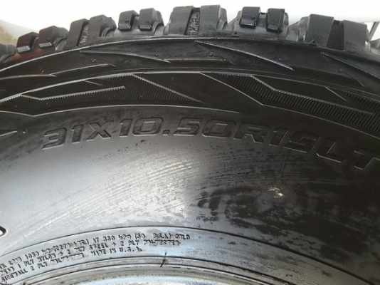 Cooper AT3 ขนาด 31/10.5/15 ปี13 สภาพสวยๆ 1ชุด