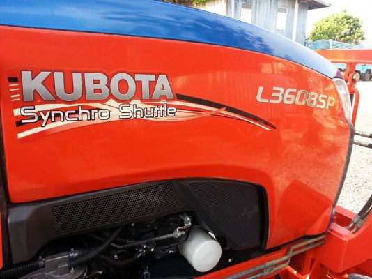 คูโบต้า L3608SP 4 WD ใบมีดดันหน้าช้าง ผานหลังใหม่  สภาพดีมาก