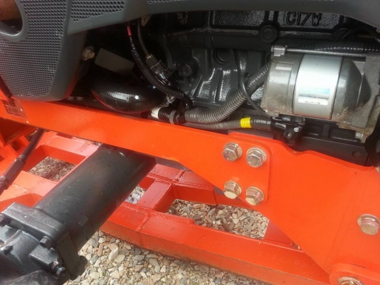 คูโบต้า L3608SP 4 WD ใบมีดดันหน้าช้าง ผานหลังใหม่  สภาพดีมาก