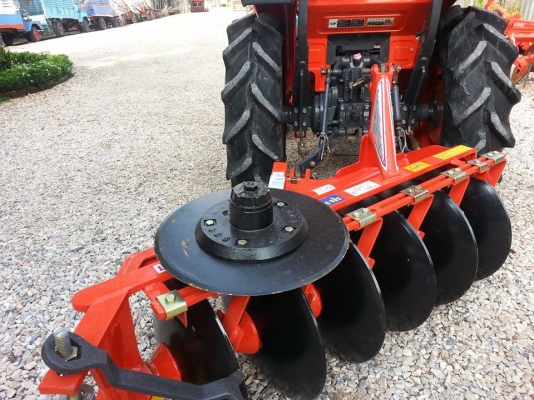 คูโบต้า L3608SP 4 WD ใบมีดดันหน้าช้าง ผานหลังใหม่  สภาพดีมาก