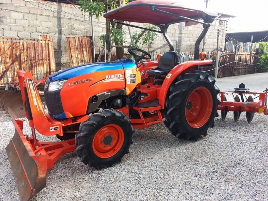 คูโบต้า L3608SP 4 WD ใบมีดดันหน้าช้าง ผานหลังใหม่  สภาพดีมาก