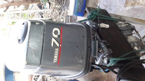 ขายเครื่อง 70 แรง yamaha เร่งคอ