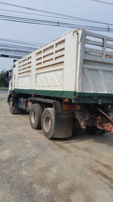 ขายรถพ่วงดัมพ์ ISUZU เครื่อง 360 แรง ปี 52 กระบะดัมพ์สามมิตรแม่ลูก ลูก 3 เพลาแท้ ทะเบียนพร้อม