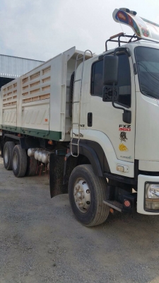 ขายรถพ่วงดัมพ์ ISUZU เครื่อง 360 แรง ปี 52 กระบะดัมพ์สามมิตรแม่ลูก ลูก 3 เพลาแท้ ทะเบียนพร้อม