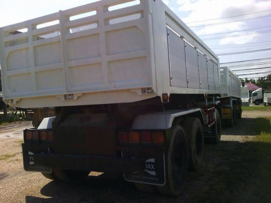 ขายรถพ่วงดัมพ์มิเนียม Isuzu euro2 เครื่อง 270 แรง ปี 47 ดัมพ์มิเนียมแม่ลูก ลูก 3 เพลาแท้ ทะเบียนพร้อม ขายรถพ่วงดัมพ์มิเนียม Isuzu euro2 เครื่อง 270 แรง ปี 47 ดัมพ์มิเนียมแม่ลูก ลูก 3 เพลาแท้ ทะเบียนพร้อม