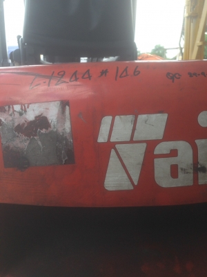 forklift tailift FD25 เสาสูง 4 เมตร เครื่องอีซูซุ เกียร์ออโต้