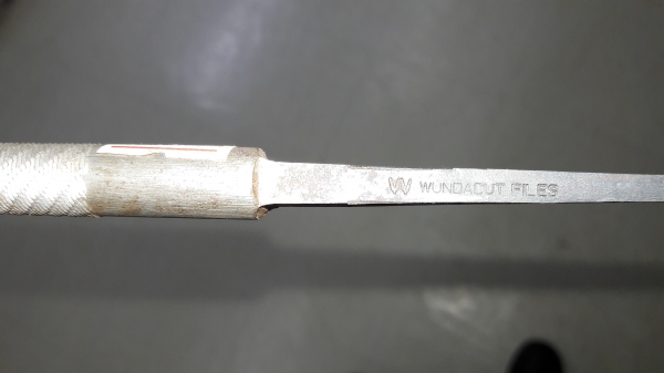 ขายตะไบกลมหยาบWUNDACUT FILES Made in Austaria.ขนาดใหญ่ยาว15" ใบโตสุด1/2" งานเก่าเก็บออสเตรีย
