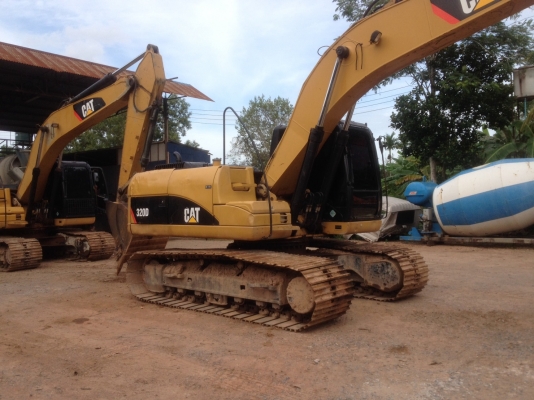 ขายแบคโค cat320D กระบอกดำ ขายแบคโค cat320D กระบอกดำ