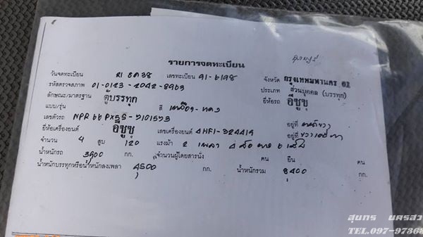 ขายด่วน รถบรรทุก 6 ล้อ ISUZU NPR 120 แรง 5M (รถห้างแท้) สภาพเดิมๆ สวยพร้อมใช้งาน ราคาสุดคุ้ม ขายด่วน รถบรรทุก 6 ล้อ ISUZU NPR 120 แรง 5M (รถห้างแท้) สภาพเดิมๆ สวยพร้อมใช้งาน ราคาสุดคุ้ม
