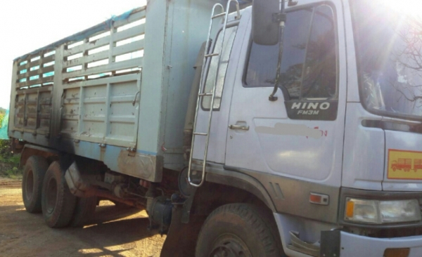 สิบล้อ ฮีโน่ FM3M 245ปี45 ดั้มกะบะเหล็ก มีระบบลากพ่วง สภาพดีสวยบางเดิมพร้อมใช้ ทะเบียนพร้อมโอน