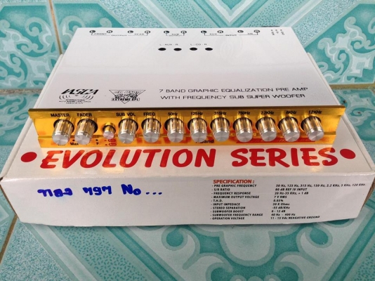 ปรี7แบนมือสองซับอิสระทั้งคู่ ใช้งานปกติเสียงดี ขายตัวละ 950 บาท สนใจ0892425454 อยู่สระบุรี