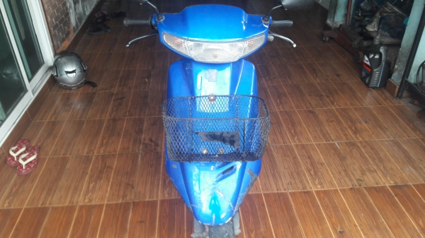 รถป๊อปAF27ตามสภาพเครื่องติดขี่ได้แต่วิ่งไม่ออกต้องไปไรเม็ดเอาเอง