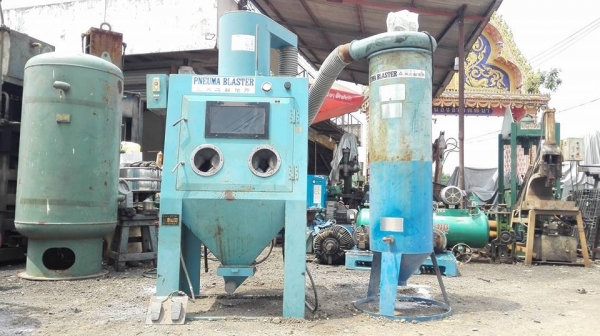 ** SOLD ** ตู้ยิงทรายญี่ปุ่น PNEUMA BLASTER Made in JAPAN ของลงตู้ญี่ปุ่นสดๆสภาพสวยอุปกรณ์ครบ