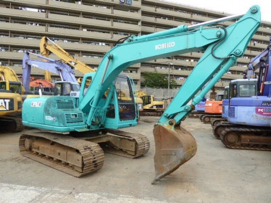 ขาย รถแบคโฮ KOBELCO SK100-3 มาคไฟ้ ซุปปอร์ เก่าญี่ปุ่น โทร.090-986-2521 อ๊อบ