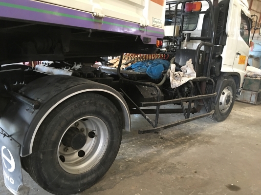 หัวลาก 6 ล้อ HINO FG8JGL 220 แรง ยูโร 3+ กระบะเซมิดั้ม 7 เมตร ใช้งานน้อยมาก 39000 กม. รถปี 52