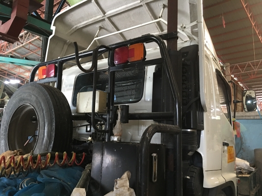 หัวลาก 6 ล้อ HINO FG8JGL 220 แรง ยูโร 3+ กระบะเซมิดั้ม 7 เมตร ใช้งานน้อยมาก 39000 กม. รถปี 52