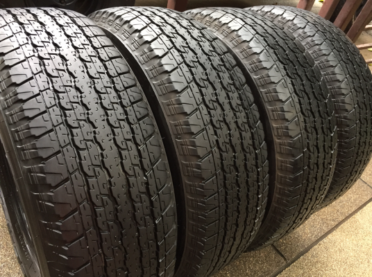 ยาง Bridgestone 245 70 16 ปี16 ดอกเต็ม เนื้อนิ่ม ไม่มีปะ ราคาไม่แพง ยาง Bridgestone 245 70 16 ปี16 ดอกเต็ม เนื้อนิ่ม ไม่มีปะ ราคาไม่แพง