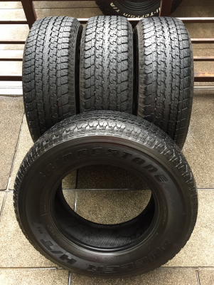 ยาง Bridgestone 245 70 16 ปี16 ดอกเต็ม เนื้อนิ่ม ไม่มีปะ ราคาไม่แพง ยาง Bridgestone 245 70 16 ปี16 ดอกเต็ม เนื้อนิ่ม ไม่มีปะ ราคาไม่แพง