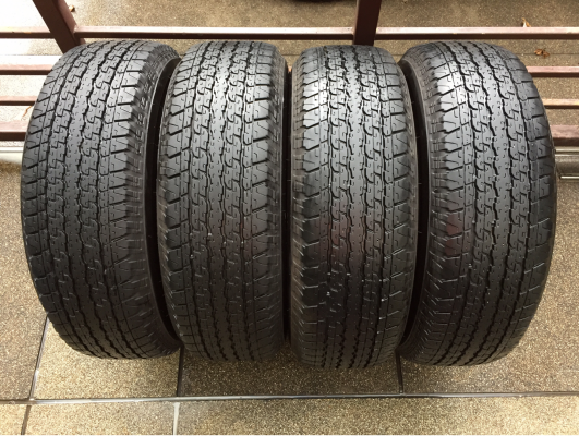 ยาง Bridgestone 245 70 16 ปี16 ดอกเต็ม เนื้อนิ่ม ไม่มีปะ ราคาไม่แพง ยาง Bridgestone 245 70 16 ปี16 ดอกเต็ม เนื้อนิ่ม ไม่มีปะ ราคาไม่แพง