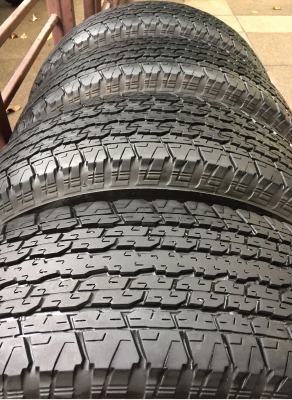 ยาง Bridgestone 245 70 16 ปี16 ดอกเต็ม เนื้อนิ่ม ไม่มีปะ ราคาไม่แพง ยาง Bridgestone 245 70 16 ปี16 ดอกเต็ม เนื้อนิ่ม ไม่มีปะ ราคาไม่แพง