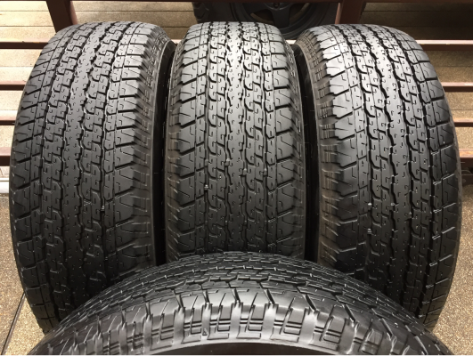 ยาง Bridgestone 245 70 16 ปี16 ดอกเต็ม เนื้อนิ่ม ไม่มีปะ ราคาไม่แพง ยาง Bridgestone 245 70 16 ปี16 ดอกเต็ม เนื้อนิ่ม ไม่มีปะ ราคาไม่แพง