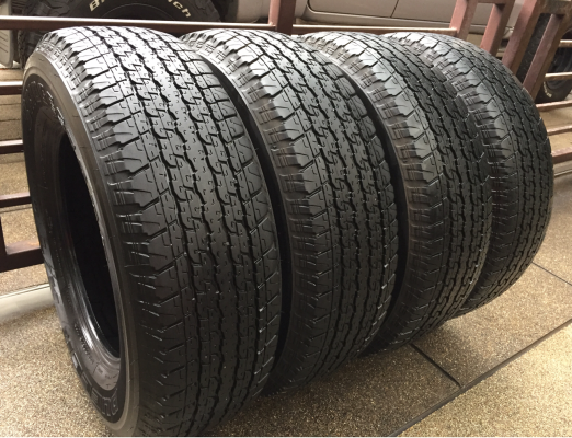 ยาง Bridgestone 245 70 16 ปี16 ดอกเต็ม เนื้อนิ่ม ไม่มีปะ ราคาไม่แพง ยาง Bridgestone 245 70 16 ปี16 ดอกเต็ม เนื้อนิ่ม ไม่มีปะ ราคาไม่แพง
