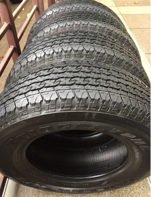 ยาง Bridgestone 245 70 16 ปี16 ดอกเต็ม เนื้อนิ่ม ไม่มีปะ ราคาไม่แพง ยาง Bridgestone 245 70 16 ปี16 ดอกเต็ม เนื้อนิ่ม ไม่มีปะ ราคาไม่แพง