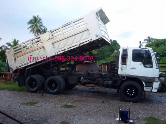 ขายรถสิบล้อดัมพ์ HINO 1M เครื่องเดิม 220 แรง 2 เพลา กระบะดัมพ์สามมิตรแท้ ทะเบียนพร้อม ขายรถสิบล้อดัมพ์ HINO 1M เครื่องเดิม 220 แรง 2 เพลา กระบะดัมพ์สามมิตรแท้ ทะเบียนพร้อม